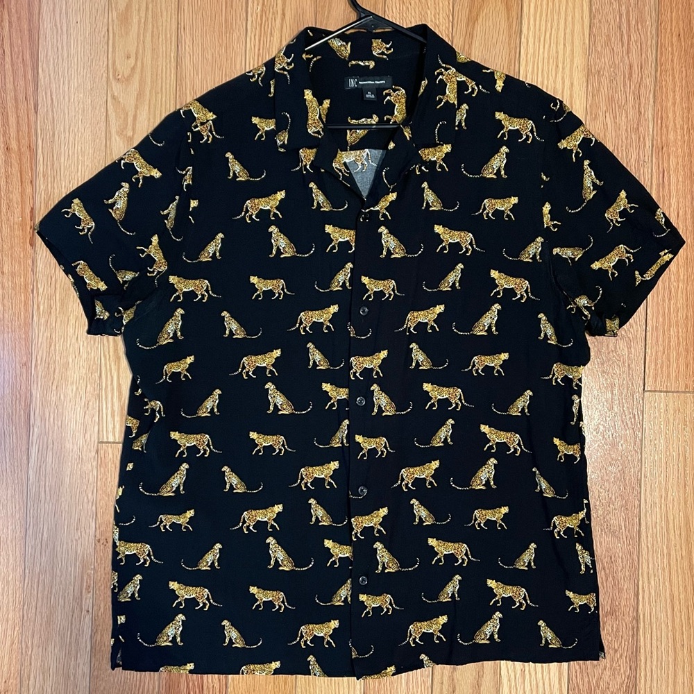 INC International Concepts cheetah shirt